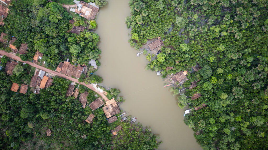 The quilombola community of São João and the Itacuruçá River in Abaetetuba, Pará, Brazil. Credit: Cícero Pedrosa Neto