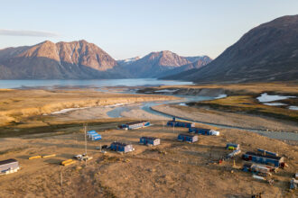 The high arctic ecosystem at Zackenberg Research Station in remote Northeast Greenland has been monitored since 1996 as part of the Greenland Ecosystem Monitoring program. The station is owned by the Greenland Government and run by Aarhus University, Denmark. Credit: Piotr Łukasik.