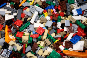 Assorted Lego pieces on display at a 'Dream Toys' event on Nov. 14, 2018 in London, England. Credit: Jack Taylor/Getty Images